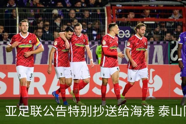 亚足联公告特别抄送给海港 泰山队尚有上诉可能